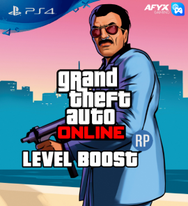 GTA V Online RP Level Boost PS4