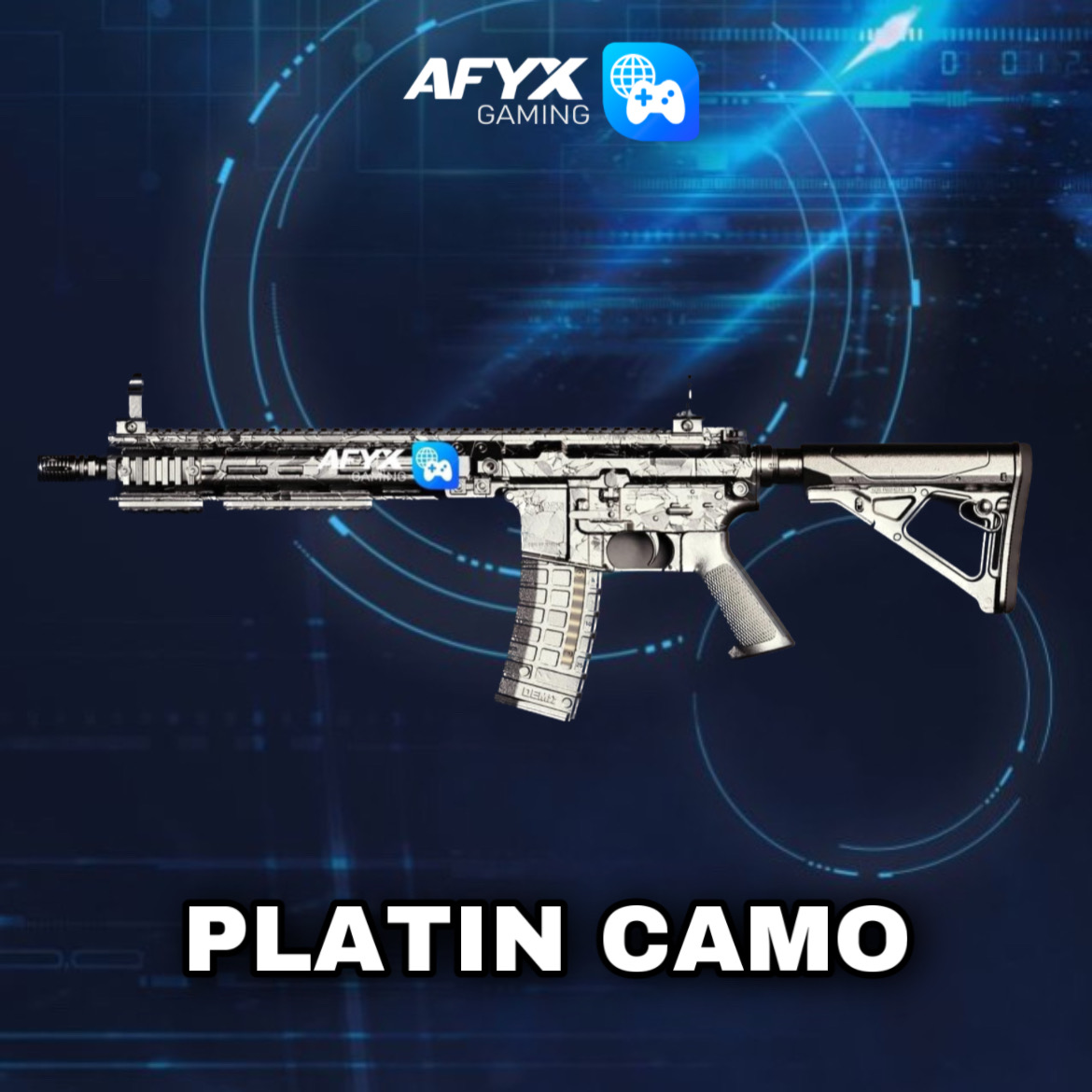 CoD MW2 / MW3 / Warzone 3 Platin Tarnung Camo