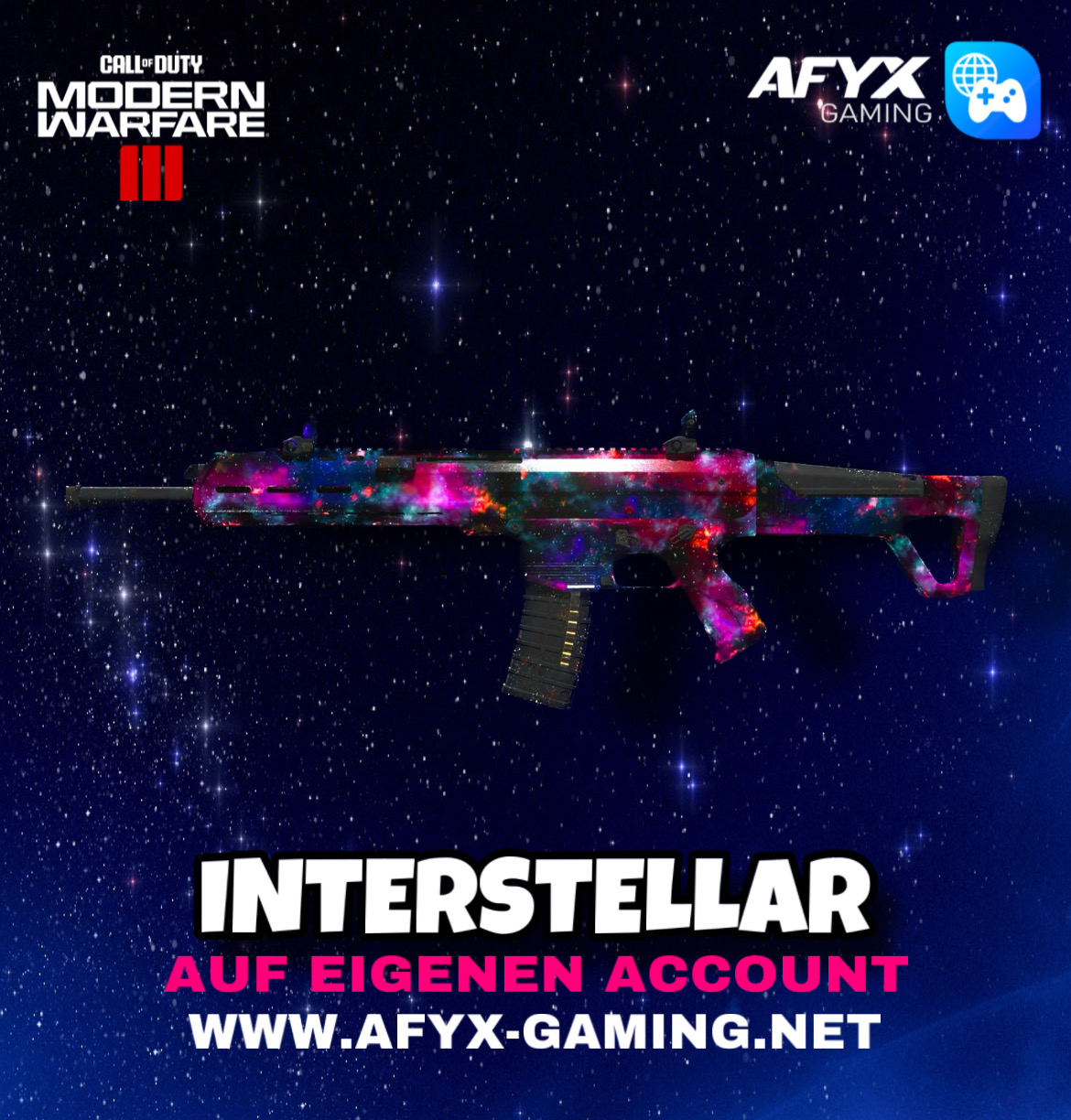 CoD MW3 / Warzone 3 Interstellar Tarnung Camo