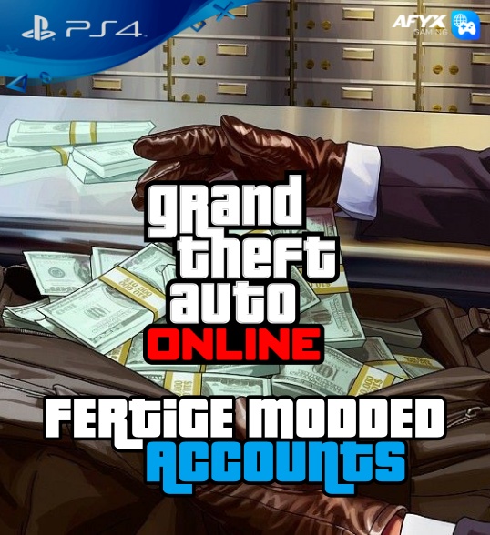 GTA V Fertige Unlock All Accounts PS4