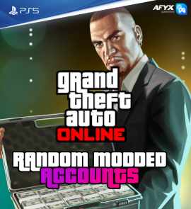 GTA V Online Random Modded Accounts PS5