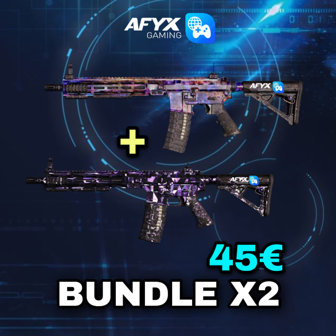 CoD MW2 / MW3 / Warzone 3 Bundle X2 (Orion + Poly)