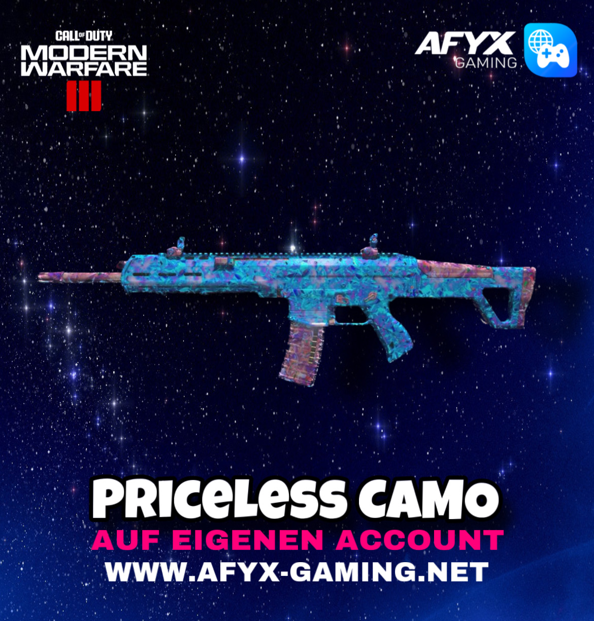 CoD MW3 / Warzone 3 Priceless Tarnung Camo