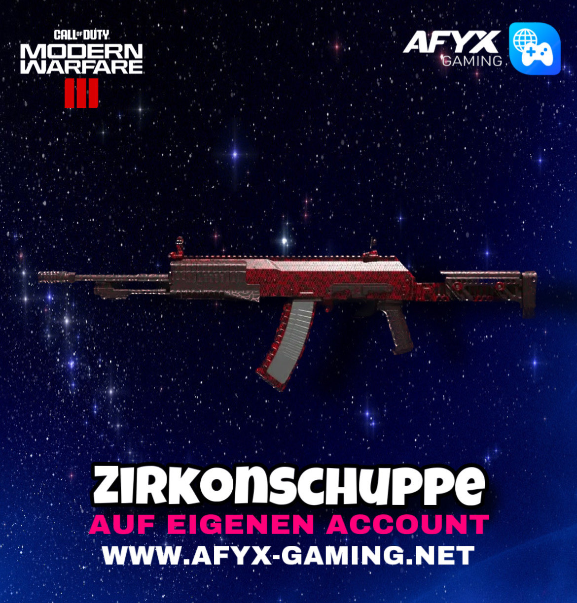 CoD MW3 / Warzone 3 Zirkonschuppe Tarnung Camo