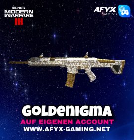 CoD MW3 / Warzone 3 Goldenigma Tarnung Camo