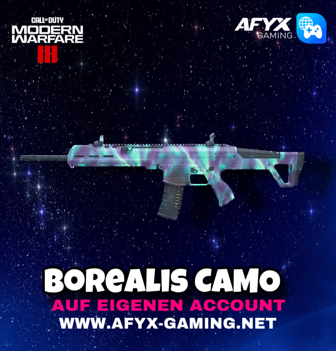 CoD MW3 / Warzone 3 Borealis Tarnung Camo