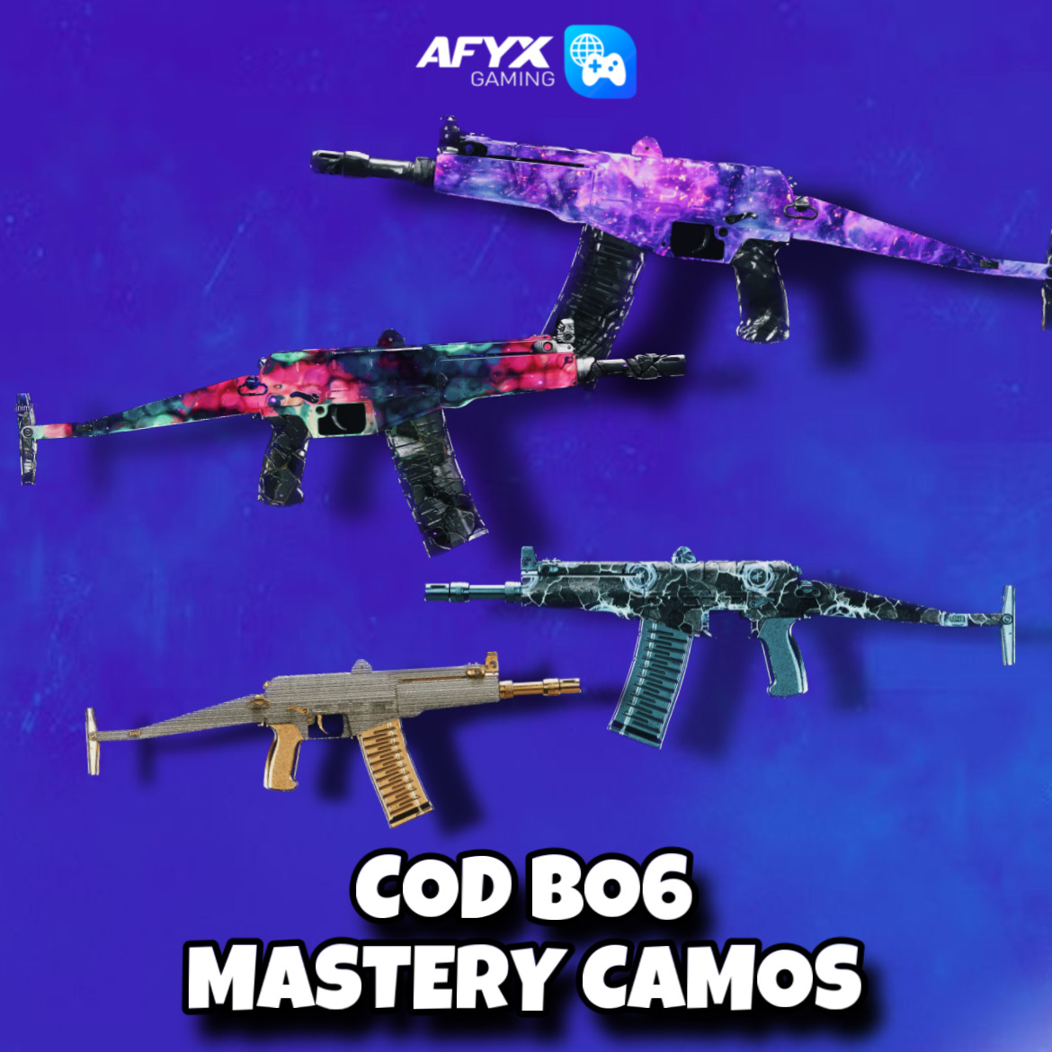 CoD BO6 MASTERY CAMOS